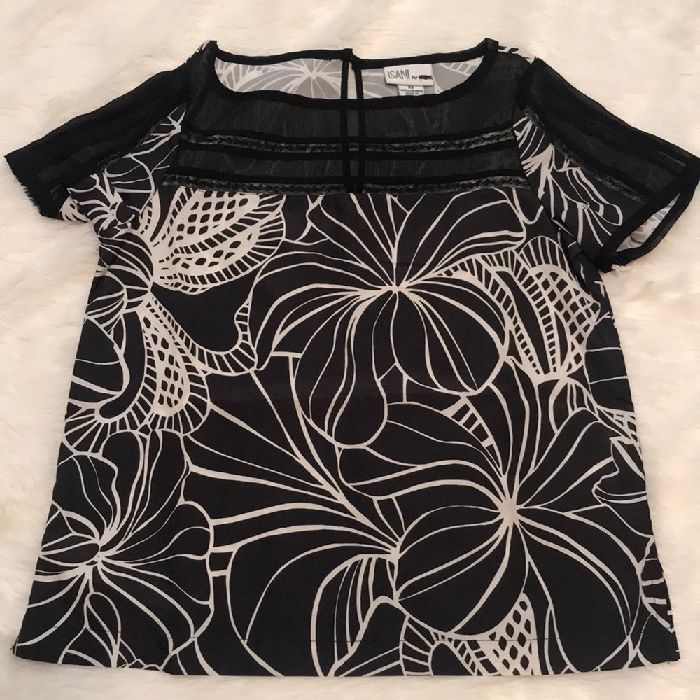 Black and white Isani for Target top